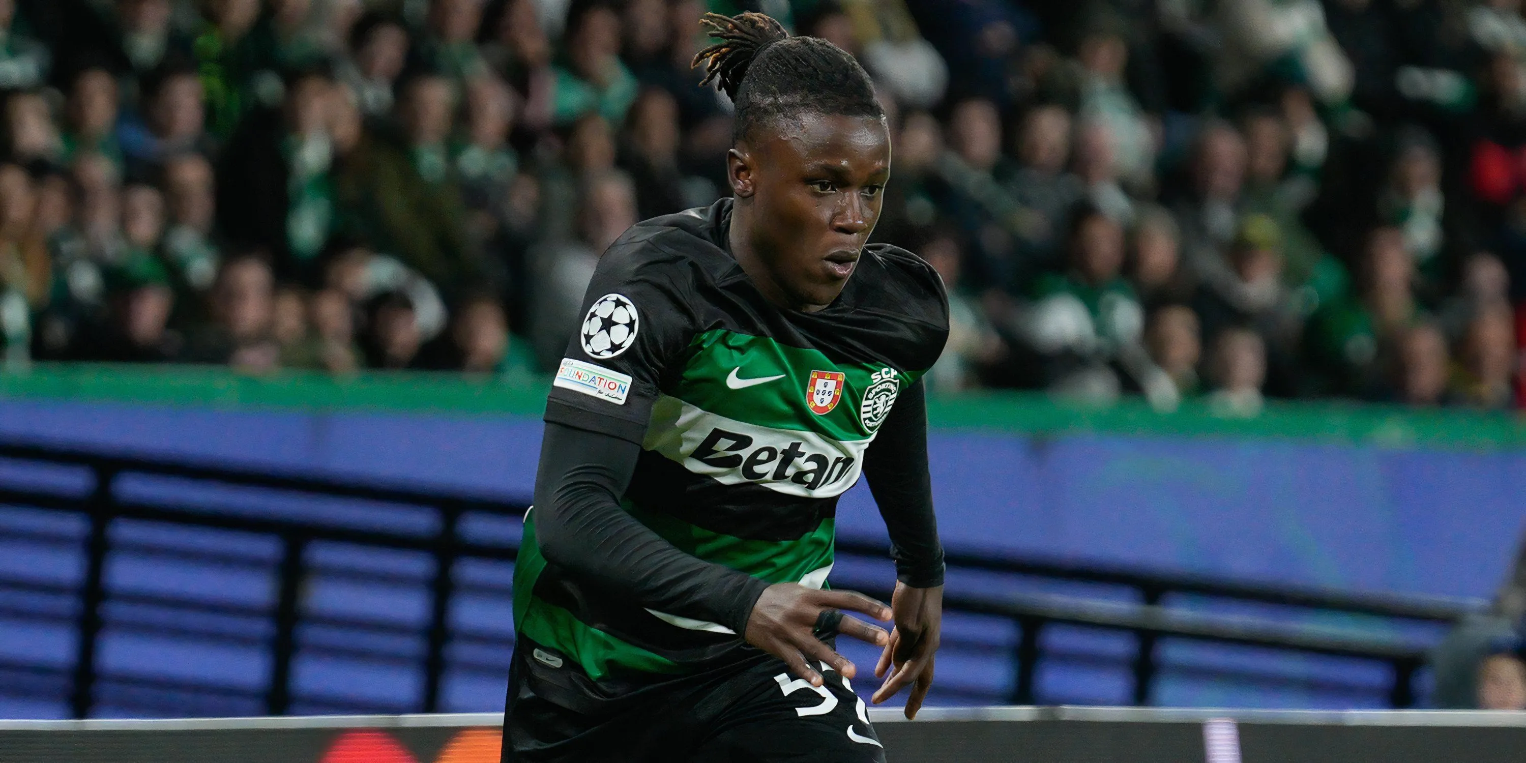 Tiền vệ Geovany Quenda dâng dục cho Sporting CP